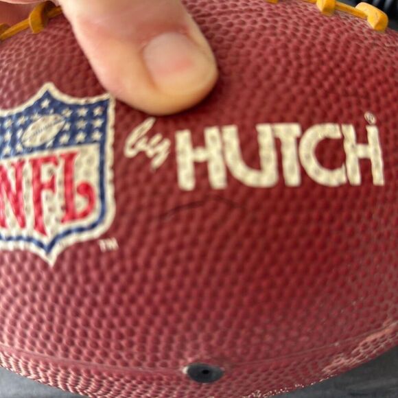 Vintage Hutch Washington Redskins Football *Read* - Picture 9 of 9
